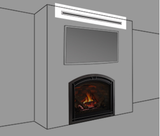 Majestic 42" Passive Heat Management Vent Trim Kit for Front Discharge PH-FRTTRIM-42