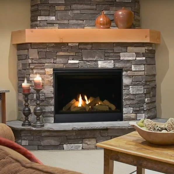 Majestic Quartz 42 Direct Vent Gas Fireplace - QUARTZ42