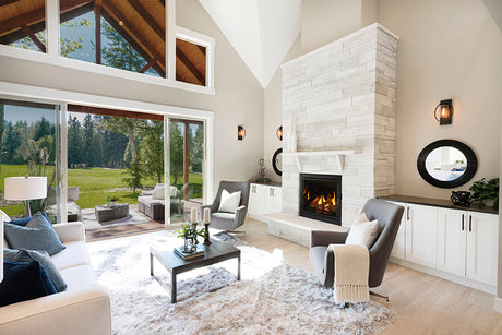 Majestic Quartz 36 Platinum Direct Vent Gas Fireplace | QUARTZPLA36IL QUARTZPLA36IN