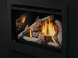 Napoleon Rosedale 3 gas insert birch log detail