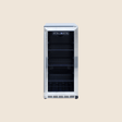 Summerset RFR-15G 15-Inch Outdoor Refrigerator with Glass Door - front view closed