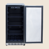 Summerset RFR-15S 15-Inch Outdoor Refrigerator - interior shelving