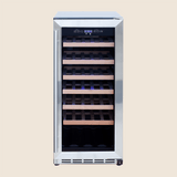 Summerset RFR-15W 15-Inch Outdoor Single Zone Wine Cooler - front view door closed