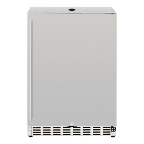 Summerset RFR-24DK 24-Inch Outdoor Kegerator - stainless steel door and handle detail