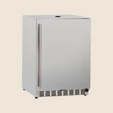 Summerset RFR-24DK 24-Inch Outdoor Kegerator - angled view