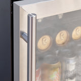 Summerset RFR-24G Outdoor Refrigerator - stainless steel handle detail