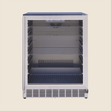 Summerset RFR-24G 24-Inch Outdoor Glass Door Refrigerator - front view door closed