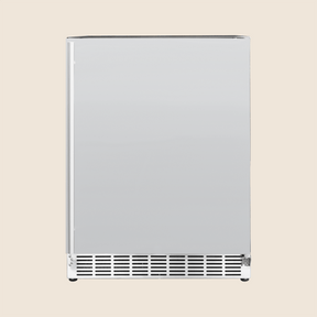 Summerset RFR-24S-A 24-Inch Outdoor Rated Refrigerator - front view door closed