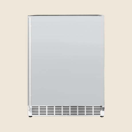 Summerset RFR-24S-A 24-Inch Outdoor Rated Refrigerator - front view door closed
