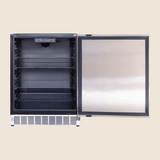 Summerset RFR-24S-A 24-Inch Outdoor Refrigerator - interior shelving
