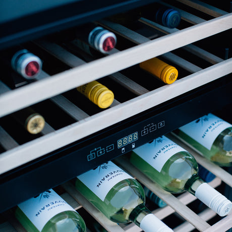 Summerset RFR-24WD 24-Inch Dual Zone Wine Cooler - dual zone temperature controls