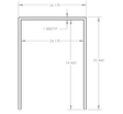 Summerset RTK-24LG Kegerator Trim Kit - front view