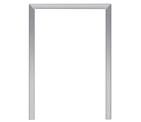 Summerset RTK-24LG Kegerator Trim Kit - installed detail