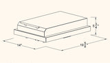Summerset SB1 Single Side Burner - dimensions diagram