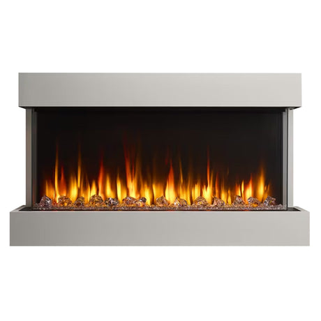 SimpliFire Triton 50 with FMK-WH-TR50 floating mantel kit
