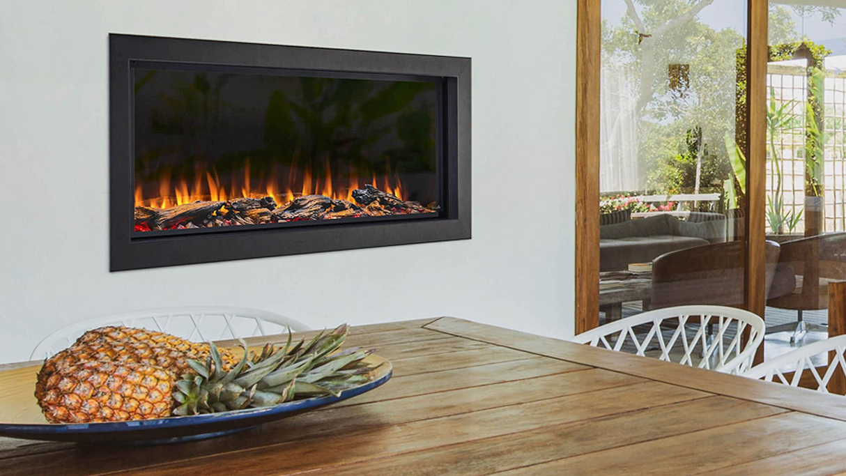 Simplifire Forum 55" Outdoor Linear Electric Fireplace | SF-OD55