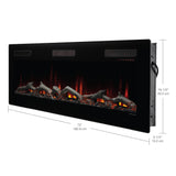 Dimplex SIL72 Sierra 72" Linear Electric Fireplace