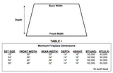 Hargrove Stealth burner specifications and dimensions