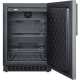 Summit | 24" Refrigerator with Stainless Steel Wrapped Exterior