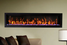 Amantii Symmetry Bespoke 74 electric fireplace