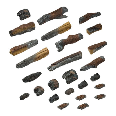 SimpliFire Triton XL Timber log set detail