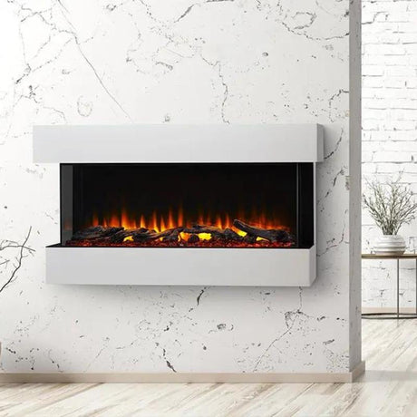 Simplifire Scion Trinity 43" 3-Sided Linear Electric Fireplace | SF-SCT43-BK