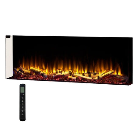 Simplifire Scion Trinity 43" 3-Sided Linear Electric Fireplace | SF-SCT43-BK