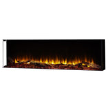 Simplifire Scion Trinity 55" 3-Sided Linear Electric Fireplace | SF-SCT55-BK