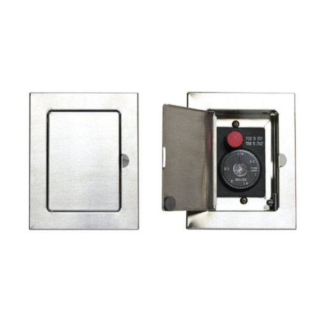 Carol Rose Stainless Steel E-Stop Timer Compartment - GTCSS