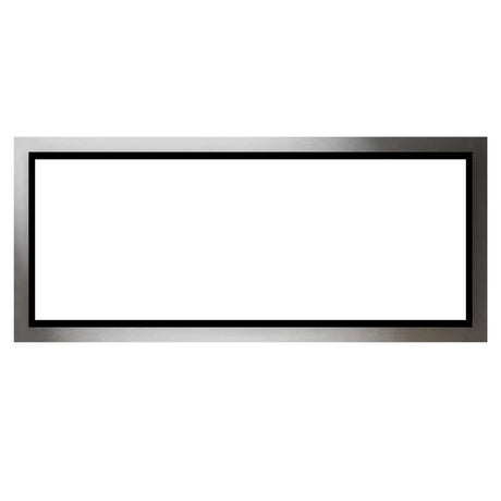 Stainless Steel Surround Trim Kit (1.5" W) for Kingsman Linear Direct Vent Fireplaces
