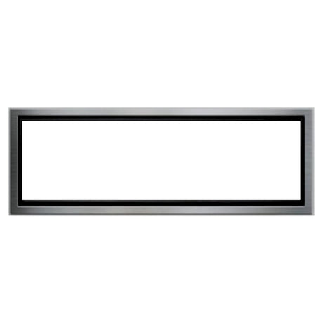 Stainless Steel Surround Trim Kit (1.5" W) for Kingsman Linear Direct Vent Fireplaces