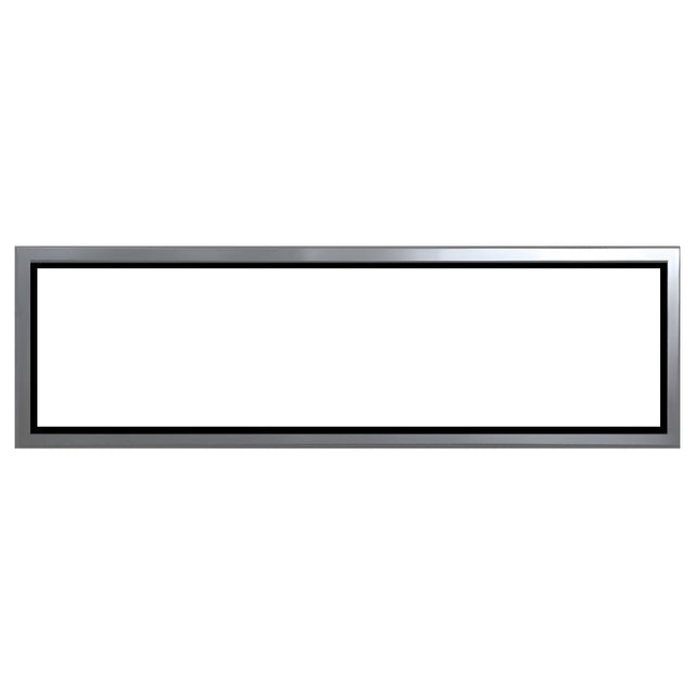 Stainless Steel Surround Trim Kit (1.5" W) for Kingsman Linear Direct Vent Fireplaces