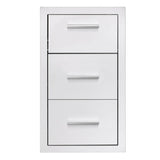 Summerset 17-Inch Masonry 2 Drawer & Paper Towel Holder Combo - TDC-17M