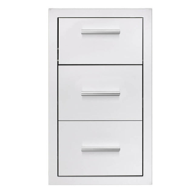 Summerset 17-Inch Masonry 2 Drawer & Paper Towel Holder Combo - TDC-17M