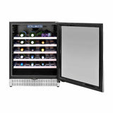 Summerset 24-Inch 5.3 Cu. Ft. Outdoor Single Zone Wine Cooler - SSRFR-24W