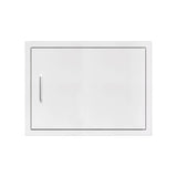 Summerset 27-Inch Flush Stainless Steel Horizontal Access Door - DH-27