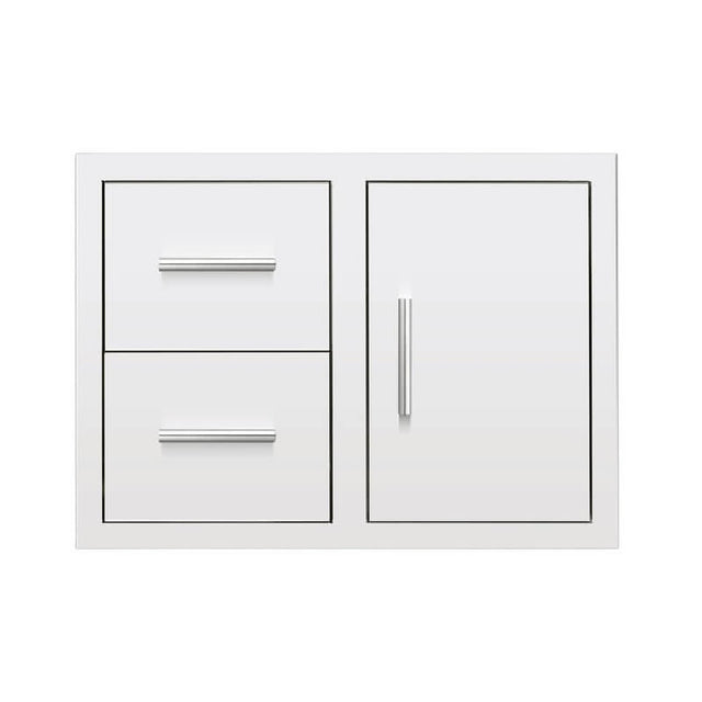 Summerset 30 Inch Flush Mount 2 Drawer & Access Door Combo - DC2-30