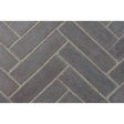 Superior Mosaic Masonry 36" Slate Grey Split Herringbone Brick Liner - MOSAIC36SGSH