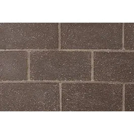 Superior Mosaic Masonry 42" Midnight Full Stacked Brick Liner - MOSAIC42MIFS