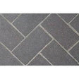 Superior Mosaic Masonry 42" Slate Grey Full Herringbone Brick Liner - MOSAIC42SGFH
