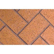 Superior Mosaic Masonry 42" Warm Red Full Herringbone Brick Liner - MOSAIC42WRFH