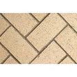 Superior Mosaic Masonry 50" Ivory Full Herringbone Brick Liner - MOSAIC50IVFH