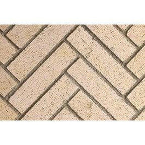 Superior Mosaic Masonry 50" Ivory Split Herringbone Brick Liner - MOSAIC50IVSH