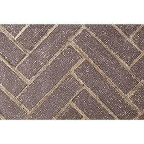 Superior Mosaic Masonry 50" Midnight Split Herringbone Brick Liner - MOSAIC50MISH
