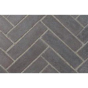 Superior Mosaic Masonry 50" Slate Grey Split Herringbone Brick Liner - MOSAIC50SGSH