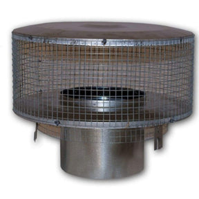 Superior RT-8DM round top chimney termination with mesh screen