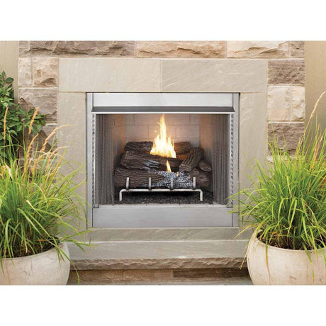 Superior VRE4242 42 inch outdoor firebox White Herringbone