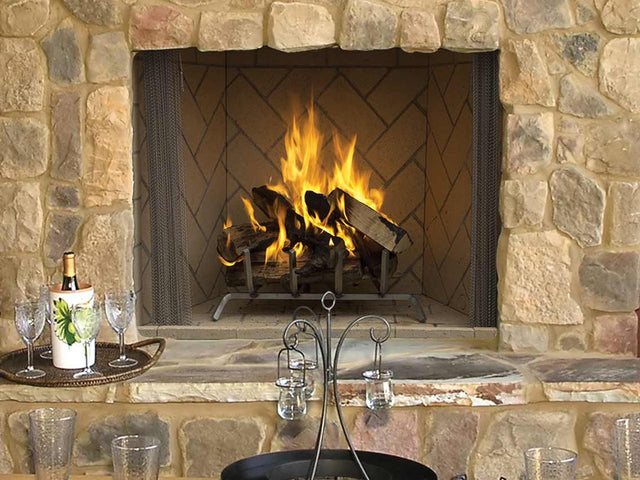 Superior WRE6036 36-inch outdoor wood-burning fireplace, product view 2