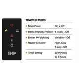 Superior ERL2000 45-inch Linear Electric Fireplace | ERL2045