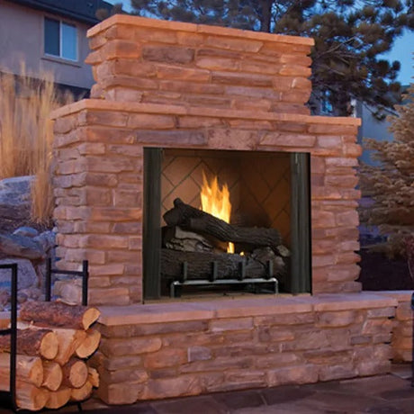 Superior VRE6000 series outdoor vent-free firebox, view 3